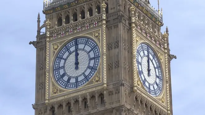 Zavirite iza brojčanika londonskog sata Big Ben