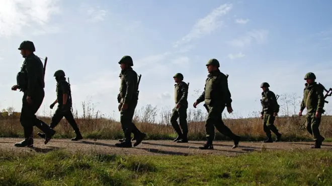 пророссийские сепаратисты в Донбассе