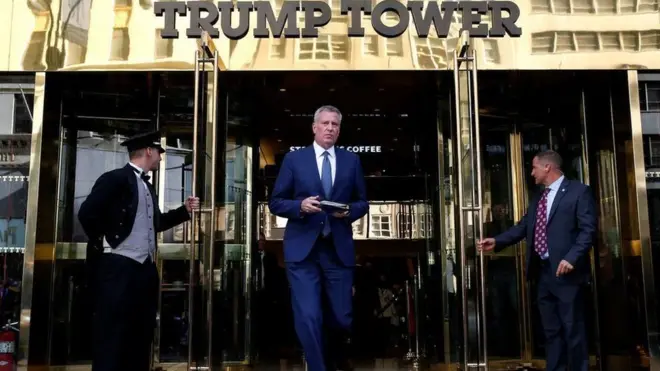 Meya wa New York Bill de Blasio