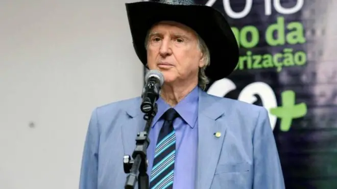 Sergio Reis ainda não se pronunciou sobre a operação desta sexta.