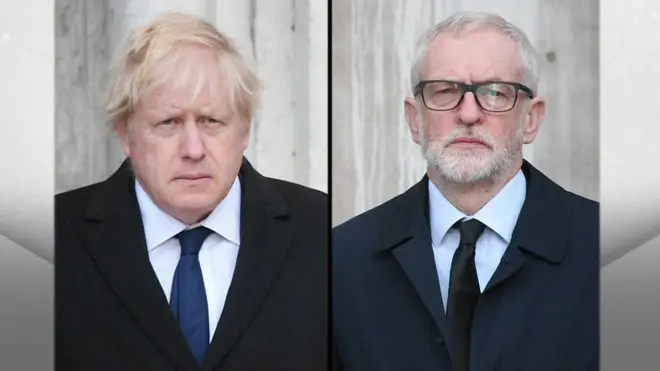 Boris Jonson va Jeremi Korbin