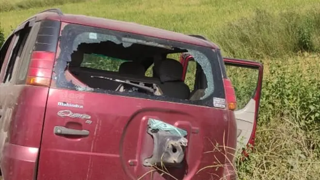 छत्तीसगढ़ में कार ने लोगों को कुचला