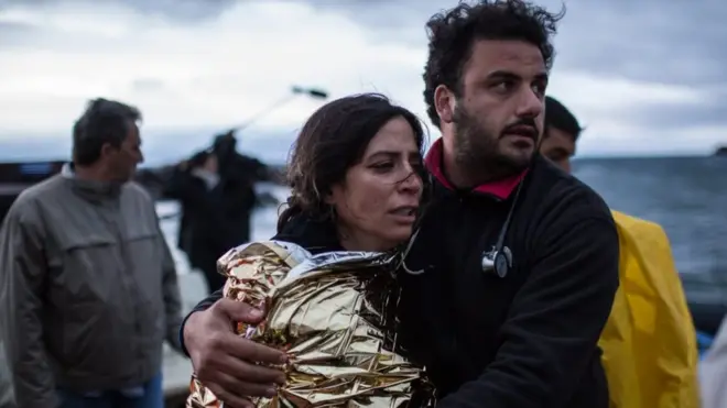 مهاجران سوريان