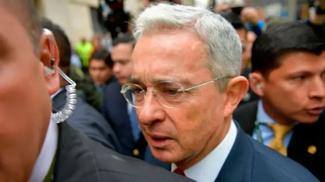 La declaración realizada este martes es parte de la investigación criminal que se sigue en contra de Uribe por presunto fraude procesal y sobornos.