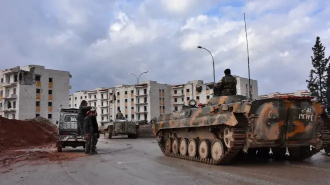 حکومتی اتحادی افواج جن میں لبنانی، عراقی اور ایرانی فوجی شامل ہیں اپنی تمام تر توجہ شمال مشرقی علاقے پر مرکوز کیے ہوئے ہیں
