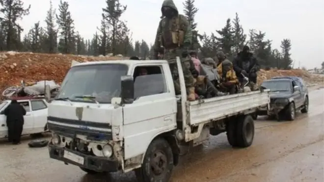 اوس هم زرګونه کسان له حلب نه وتلو ته انتظار کوي