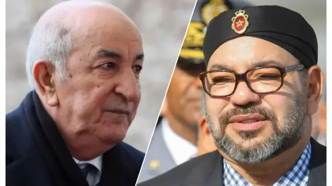 العاهل المغربي والرئيس الجزائري