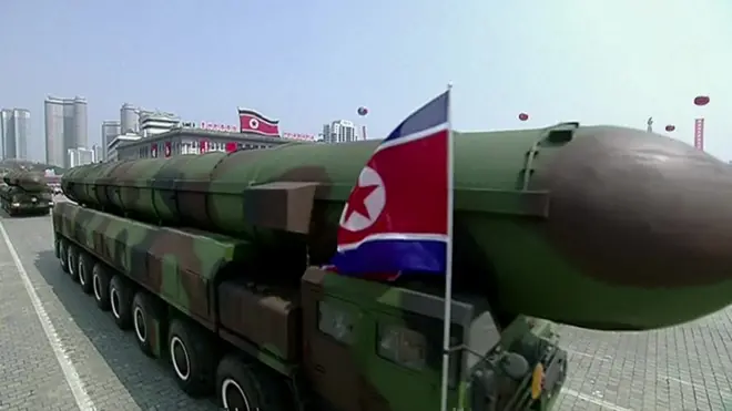 Парад у Пхеньяні