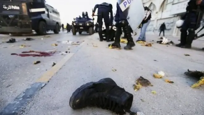 د ۲۰۱۴ مارچ میاشت کې درې پولیس په یوه ماین چاودنه کې وژل شوي وو