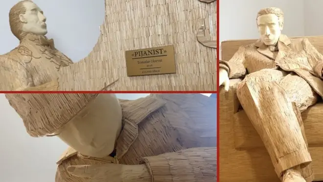 Kako izgledaju skulpture od šibica