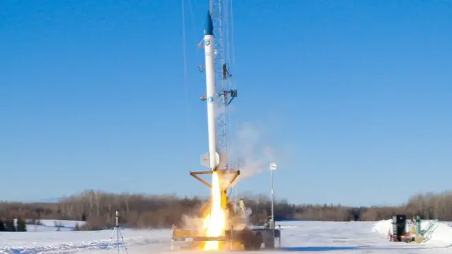 Stardust 1.0 made its debut at a former military base in Maine