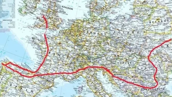 Мандрівка Урсули тривала три роки