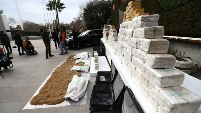 Ocak 2019'da Türkiye'de yapılan bir operasyonda 850 kilogram eroin yakalanmıştı.