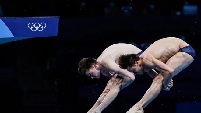 Том Дейли и Мэтти Ли на пути к к медали