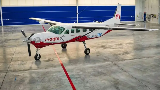 magniX elektrikli uçak