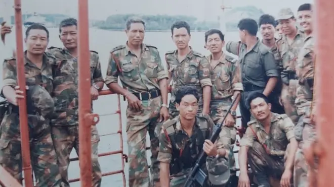 तीन दशकअघि इन्डियन पिस-किपिङ फोर्स (आईपीकेएफ) अन्तर्गत श्रीलङ्कामा खटिएका भारतीय सेनामा कार्यरत नेपालीहरू