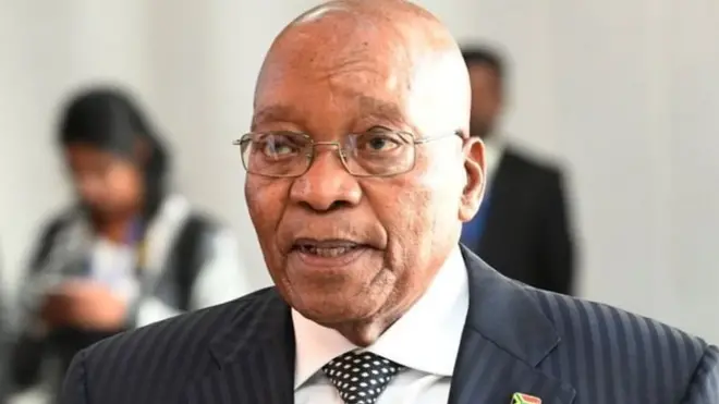 Rais wa zamani wa Afrika Kusini Jacob Zuma