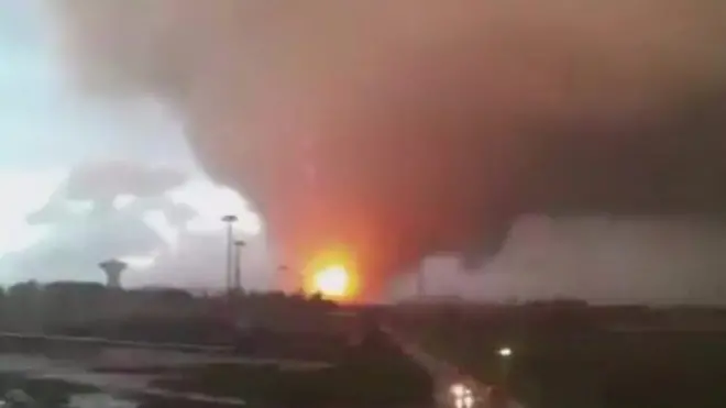 اعصار يضرب إيطاليا