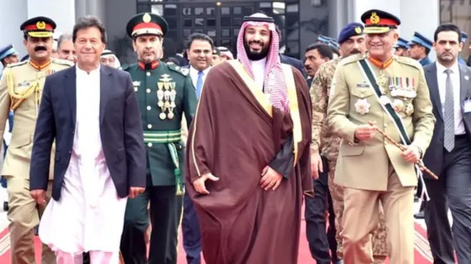 اندازہ یہی ہے کہ پاکستانی فوج نے بالعموم اور جنرل قمر جاوید باجوہ نے بالخصوص ولی عہد محمد بن سلمان اور وزیر اعظم عمران خان کو قریب لانے میں اہم کردار ادا کیا ہو گا