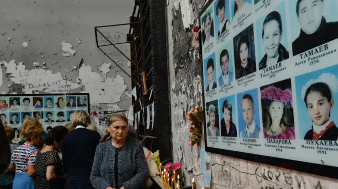 В 2004 году в Беслане погибли 314 заложников, в том числе дети