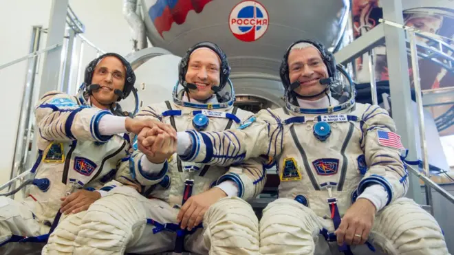 Durante más de dos décadas los astronautas estadounidenses y rusos han trabajado juntos en la Estación Espacial Internacional.