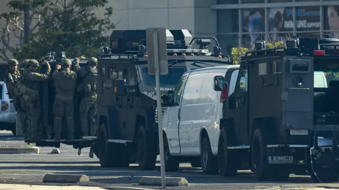 حادث كاليفورنيا