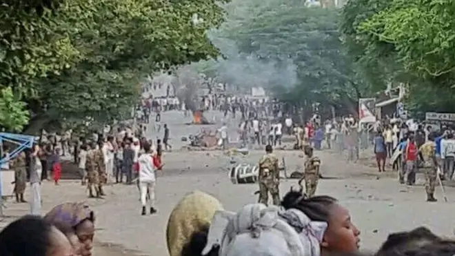 ዕግርግር ኣብ ኣላማጣ