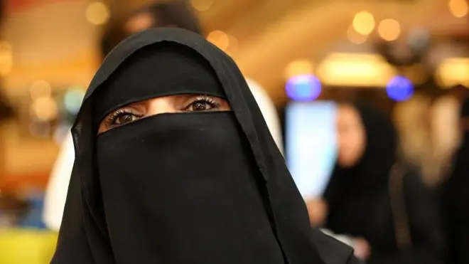 Saudi woman