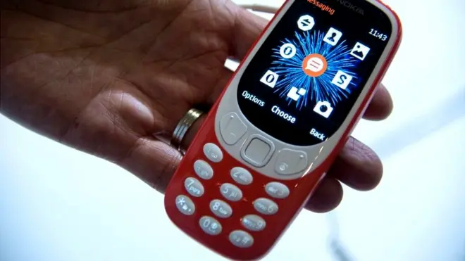 O telefone Nokia 3310 é um dos aparelhos celulares mais vendidoscbet linkedintodos os tempos: 126 milhõescbet linkedinunidades