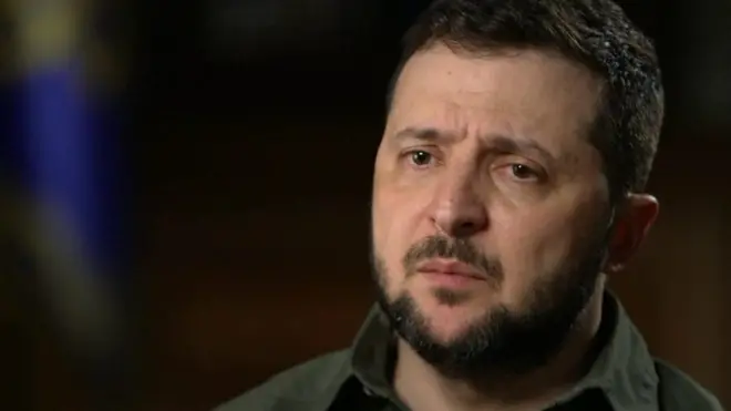 الرئيس الأوكراني فولوديمير زيلينسكي