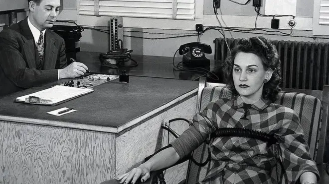 20 ویں صدی میں جھوٹ کا پتہ لگانے والی تکنیکیں بہت زیادہ ناقص تھیں