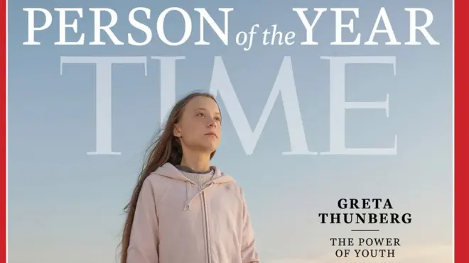 مجله تایم گرتا تونبرگ، نوجوان فعال محیط زیست، را به عنوان شخصیت سال ۲۰۱۹ انتخاب کرده است.