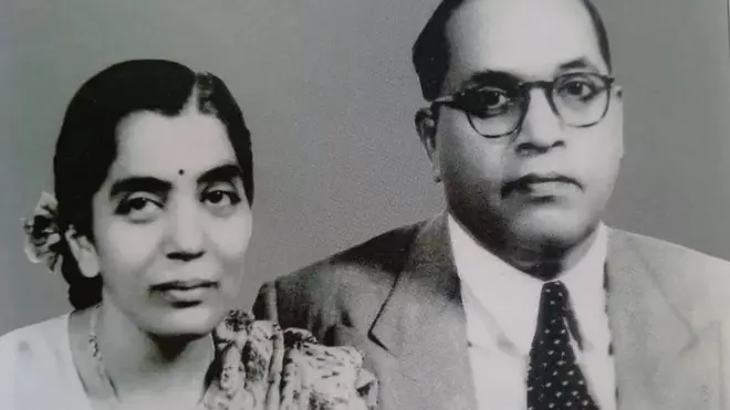 సవితా అంబేడ్కర్‌తో డాక్టర్ బి.ఆర్.అంబేడ్కర్