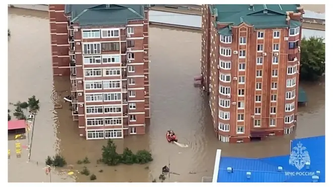 затопленные дома