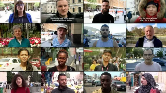 Что вы думаете о Дональде Трампе? Опрос Би-би-си к годовщине инаугурации президента США