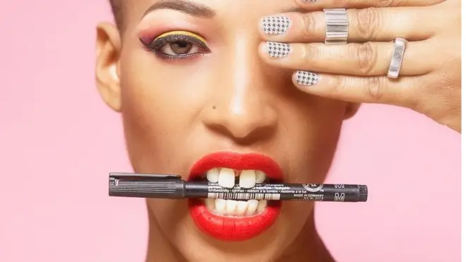 La designer guadeloupéenne MyriaM Maxo.