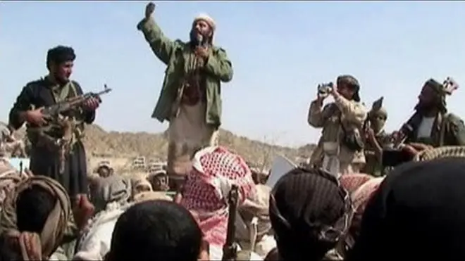 عکس آرشیوی از اعضای القاعده در یمن