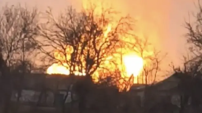 пожежа, вибух, газопровід