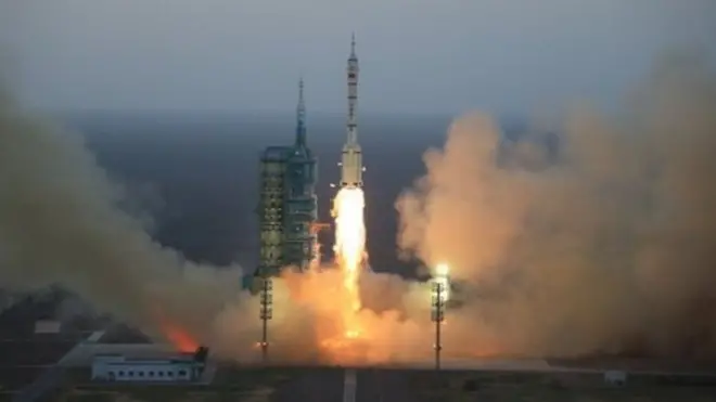 ဒုံးပျံယာဉ်ကို ဂိုဘီ သဲကန္တရထဲ ကနေ ပစ်လွှတ်