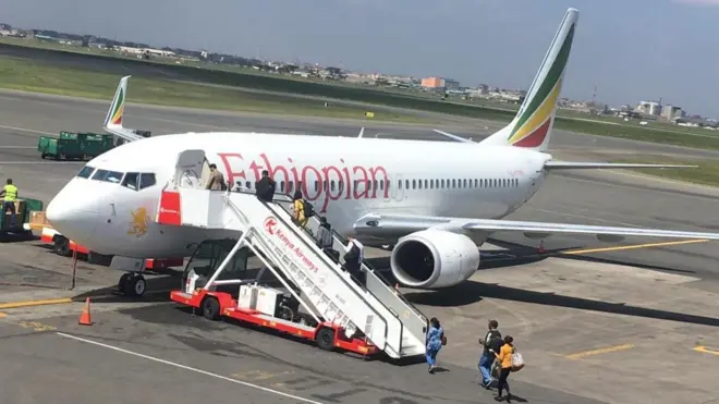 ነፋሪት መገዲ ኣየር ኢትዮጵያ