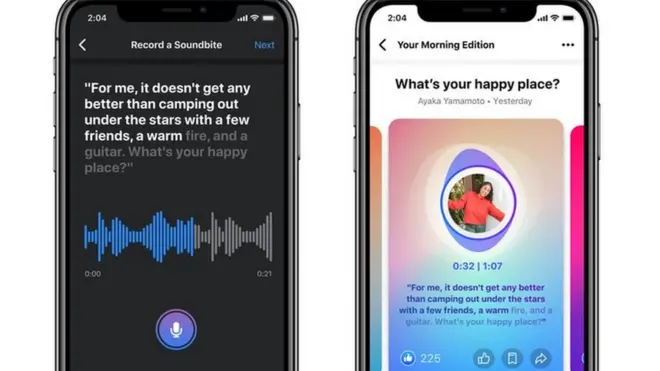 خاصية "ساوند بايتس" عبارة عن مقاطع صوتية قصيرة يمكن مشاركتها