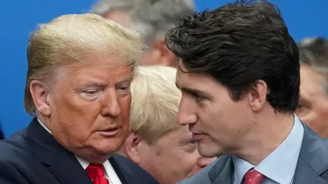 Pertengkaran Trump dan Trudeau membayangi KTT NATO.