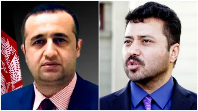 معاون شورای عالی مصالحه (راست) از تعیین شدن محمد داوود (چپ) به عنوان والی فاریاب انتقاد کرده است