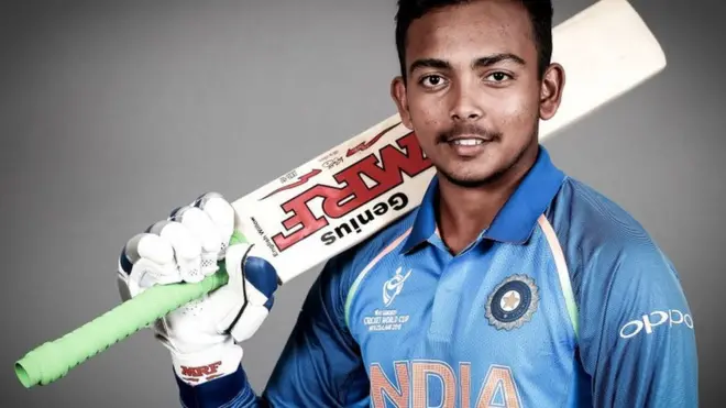 पृथ्वी शॉ