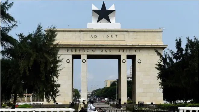 Black star for Ghana