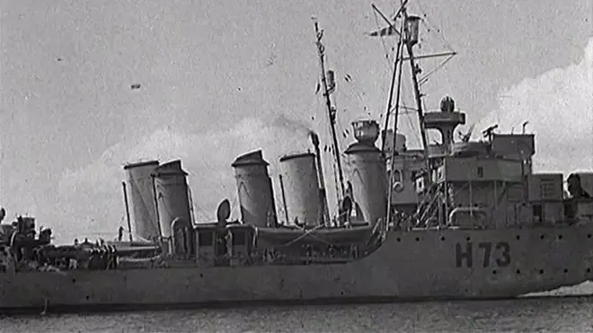 Польский эсминец "Блыскавица"