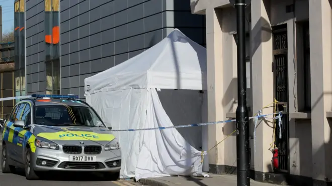 Полицейская машина в Лондоне