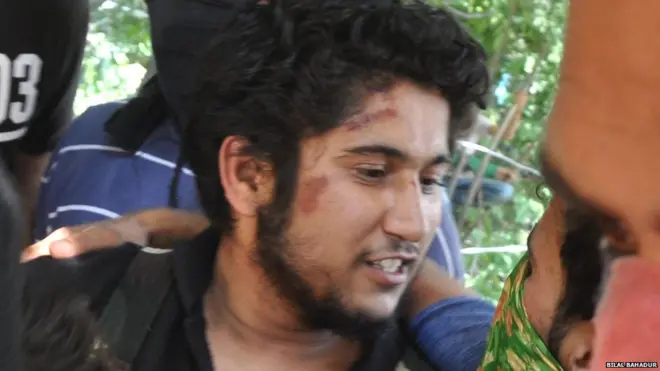 नवीद जाट, कश्मीर