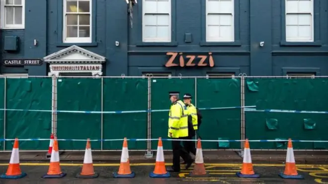 У піцерії Zizzi знайдені сліди отруйної речовини нервово-паралітичної дії, якою отруїли Сергія Скрипаля та його доньку