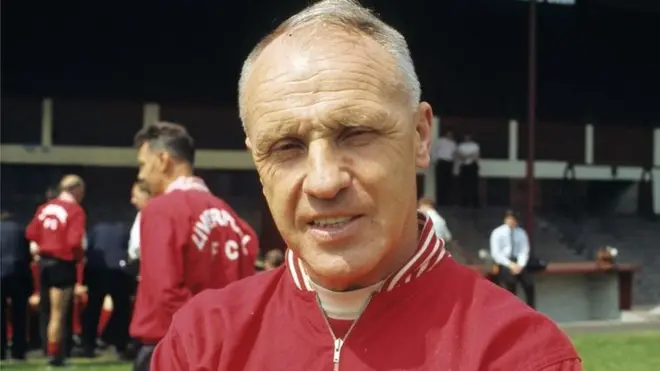 Shankly, quien se retiró en 1974, en una foto de 1969.